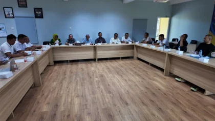 RAPAT - KONI Kalimantan Barat menggelar Rapat Verifikasi dan Klarifikasi cabang olahraga baru anggota KONI Kalbar, di Sekretariat, Selasa (20/1). IST