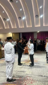 DILANTIK - Kepengurusan Komite Olahraga Nasional Indonesia (KONI) Kota Pontianak masa bakti 2025–2029 resmi dilantik dan dikukuhkan, Selasa (3/2/2026). IST