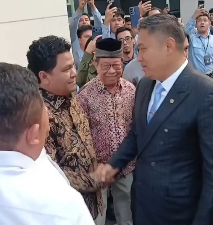 Ketua Umum Tani Merdeka Indonesia, Don Muzakir dan Kepala Badan Gizi Nasional, Sudaryono. IST