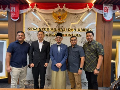 Silahturahmi Pengurus Matahari Pagi Indonesia Kalimantan Barat Bersama Wakil Mentri Haji dan Umroh selaku Ketua Dewan Pertimbangan MPI